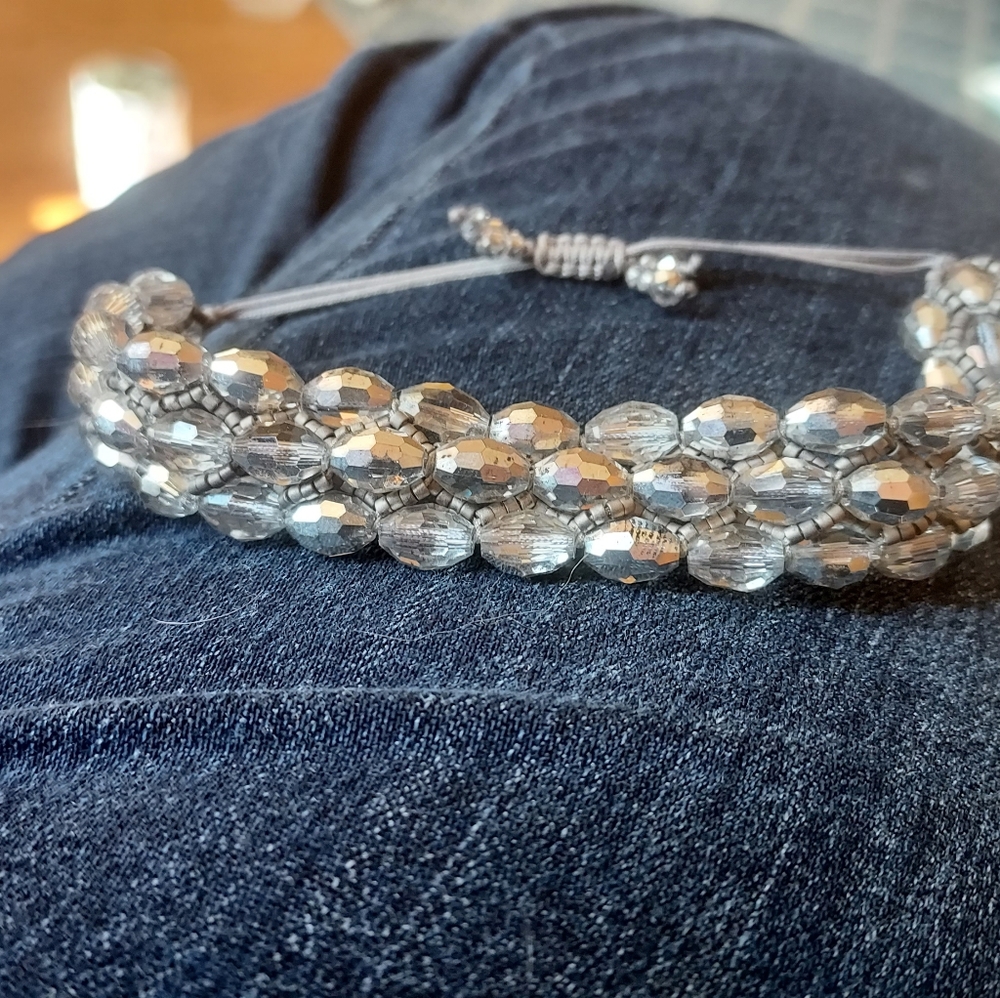 Nicki Chan beaded bracelet.